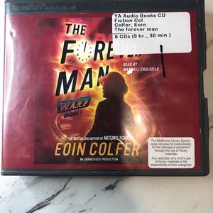Audiobook 8CDS The Forever Man author Eoin Colfer Preowned BF